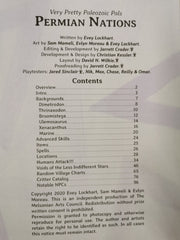 Very Pretty Paleozoic Pals: Permian Nations by Evey Lockhart (Hardcover, 2020)