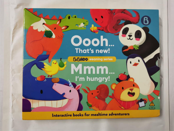 Interactive Weaning Books - Two pack by Bibado