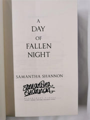 A Day of Fallen Night: A Roots of Chaos Novel (The Roots of Chaos) Signed