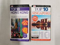 DK Eyewitness Top 10 Bundle! Hong Kong & Singapore (2 Books)