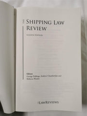 The Shipping Law Review 4th ed