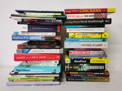 JOBLOT/WHOLESALE New BOX of 20 Non Fiction BOOKS - Textbooks, Business, History