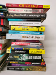 JOBLOT/WHOLESALE New BOX of 20 Non Fiction BOOKS - Textbooks, Business, History