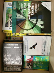 JOBLOT/WHOLESALE New BOX of 20 Non Fiction BOOKS - Textbooks, Business, History