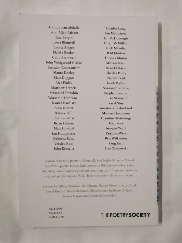The Poetry Review: Vol 112, No 4, Winter 2022