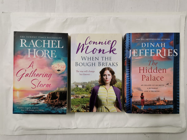 3 Bestselling Historical Fiction books Inc. A Gathering Storm by Rachel Hore