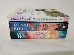 3 Bestselling Historical Fiction books Inc. A Gathering Storm by Rachel Hore