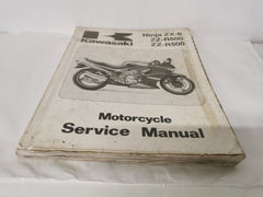 Kawasaki Ninja ZX-6, ZZ-R600, ZZ-R500 Motorcycle Service Manual (2nd ed., 1992)
