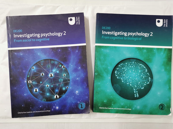 Investigating Psychology 2, From Social to Cognitive | Open University DE200