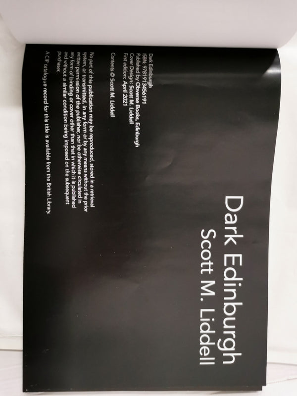 Dark Edinburgh by Scott M. Liddell (Paperback, 2021)