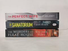 3 Thriller Bundle! The Sanatorium, The Perfect Wife, The Murders at Fleat House