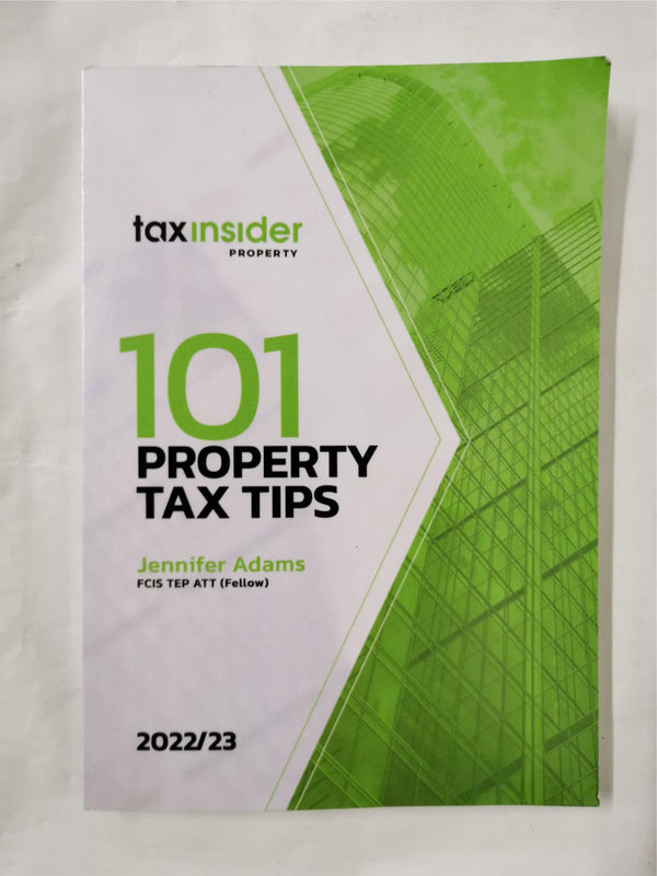 101 Property Tax Tips 2022/23 by Jennifer Adams