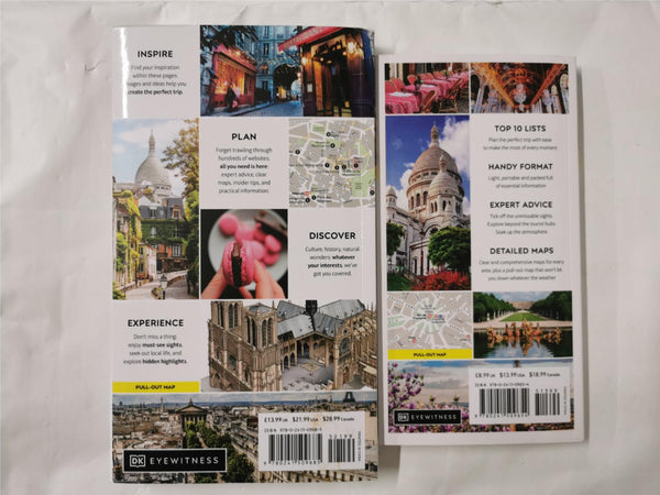 DK Eyewitness & Top 10 Paris by DK Eyewitness Paperback 2 Books