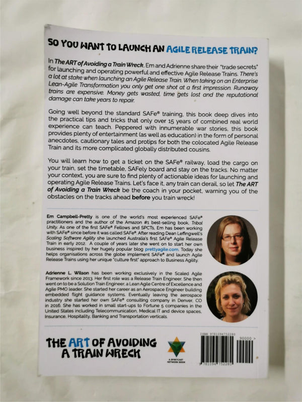 The ART of Avoiding a Train Wreck by Em Campbell-Pretty