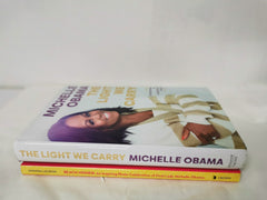 The Light We Carry by Michelle Obama & Reach Higher by Amanda Lucidon