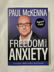 Freedom From Anxiety Paperback by Paul McKenna (Signed)