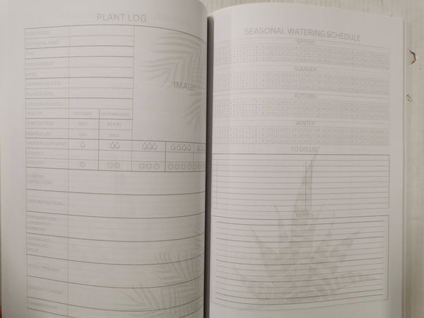 Houseplants 102: The ultimate houseplant journal, notebook, logbook & diary