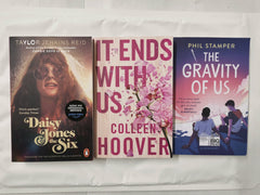 *BUNDLE* It Ends With Us, Daisy Jones & the Six, The Gravity of Us