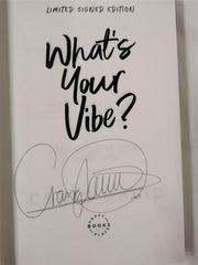 What's Your Vibe? Tuning into your best life by Craig David (SIGNED, Hardcover)