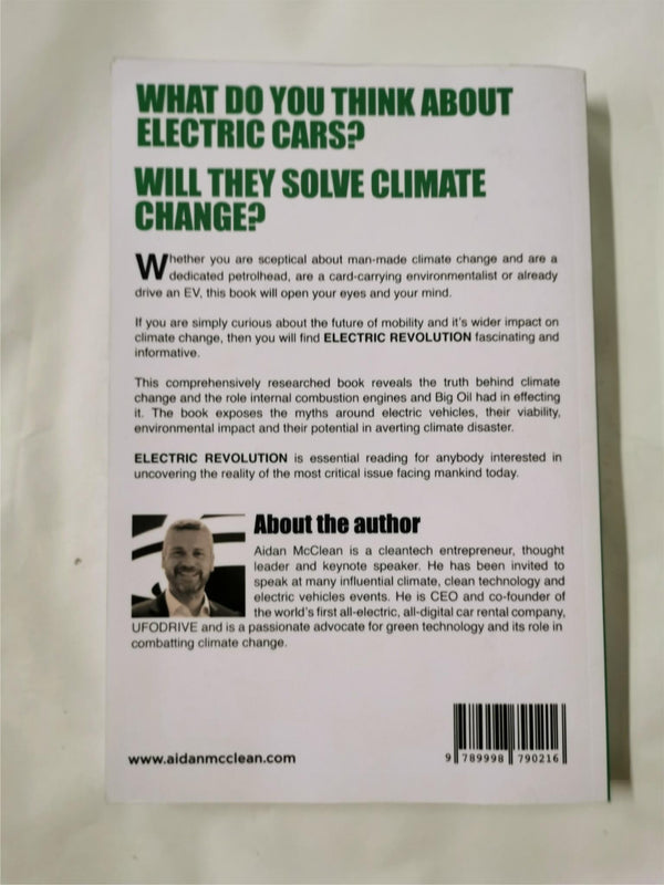 ELECTRIC REVOLUTION by Aidan McClean *Signed*