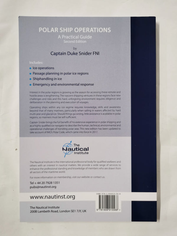 Polar Ship Operations 2nd Edition A Practical Guide The Nautical Institute