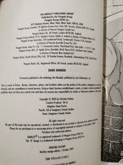 DARK HUNGER By Christine Feehan