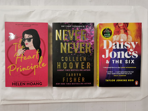 3 TikTok Famous Books! The Heart Principle, Never Never, Daisy Jones and The Six