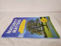 Maturity Matters - LifeSpring Ministries By Tony Wastall