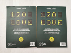 Official 135th Wimbledon Match Programmes - June 2022 Day 1 and Day 2