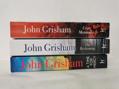 3 x John Grisham Bestsellers! Gray Mountain, The Reckoning, A Time For Mercy