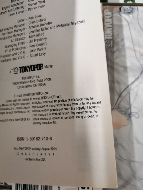 DOLL Manga Series By Mitsukazu Mihara [vol 1-6] Tokyopop Printing 2004