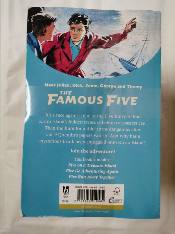 Enid Blyton The Famous Five 4 Book 12 Story Collection Paperback