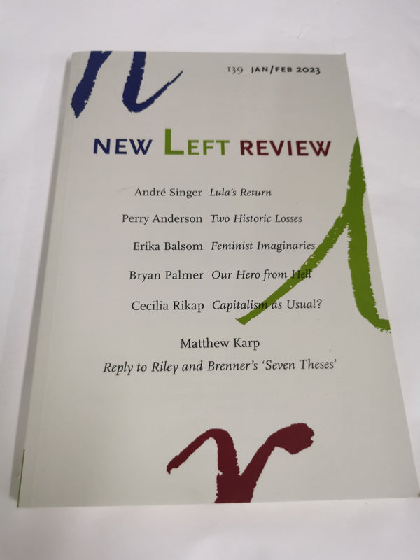 New Left Review Journal - No 139 - Jan / Feb 2023 - Paperback