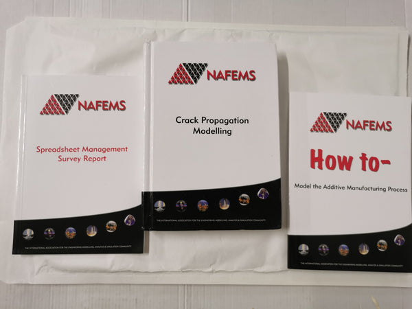3 x NAFEMS books Incl. Crack Propagation Modelling
