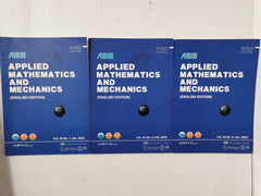 Applied Mathematics & Mechanics (English Edition) Vol 43 Nos 1, 2 & 6 (Shanghai)