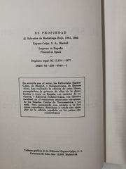 El semental negro by Salvador de Madariaga, Spanish edition (Hardcover, 1977)