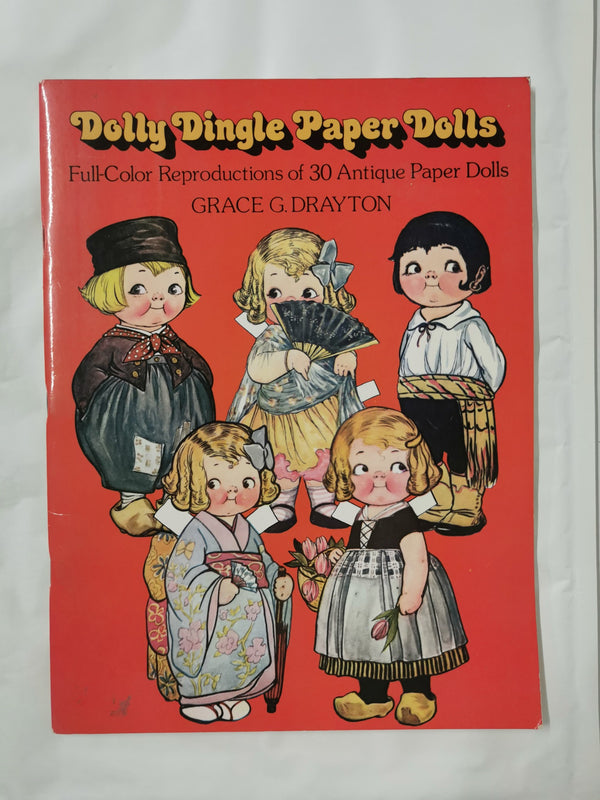 Dolly Dingle Paper Dolls by Grace G. Drayton (1978, Softcover)