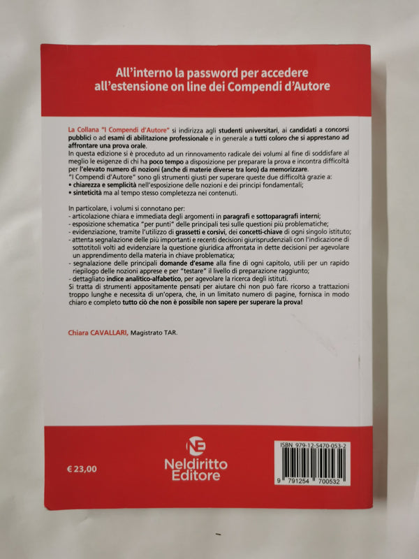 Compendio di diritto dell'Unione Europea di Chiara Cavallari