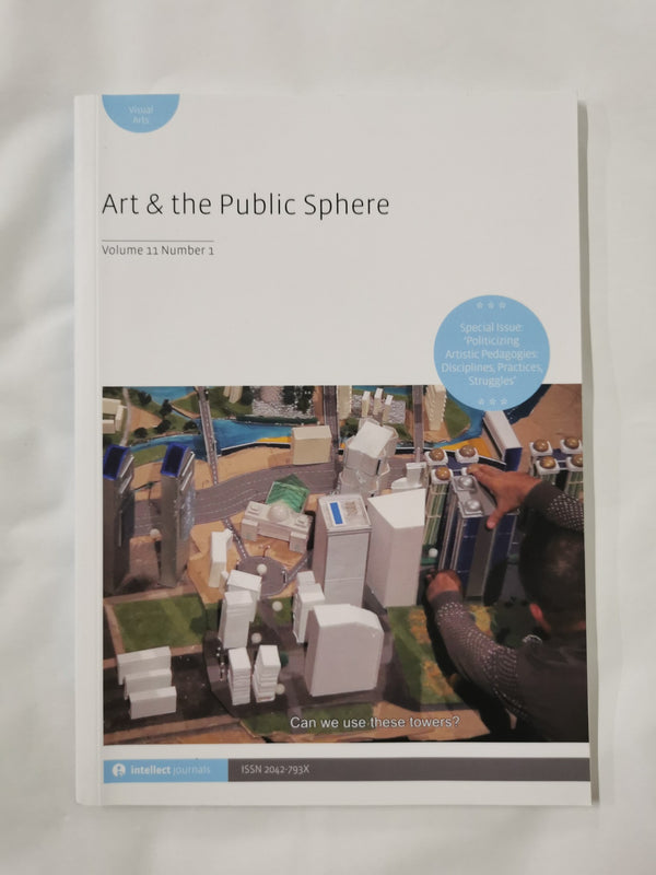 ART & THE PUBLIC SPHERE Volume 11 Number 1 (Journal)