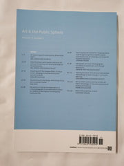 ART & THE PUBLIC SPHERE Volume 11 Number 1 (Journal)