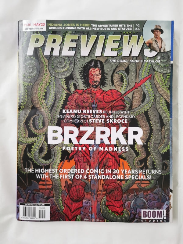 PREVIEWS #416 —May 2023 The Comic Shop Catalog