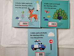Where's Mr & Mrs 3 Book Set Incl. Mr Fire Engine, Mrs Tiger, Santa Claus