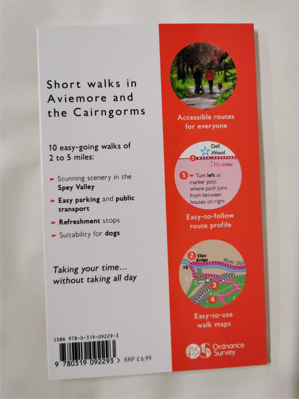 Aviemore & The Cairngorms Short Walks Made Easy | Ordnance Survey | 10 Walks