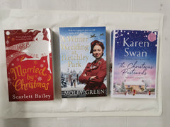 3 Bestselling Christmas Books! Inc Married by Christmas, The Christmas Postcards