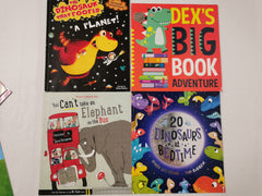 10 Toddler's Picture Books Inc. Alfie, Snowman, Dinosaur that Pooped a Planet!