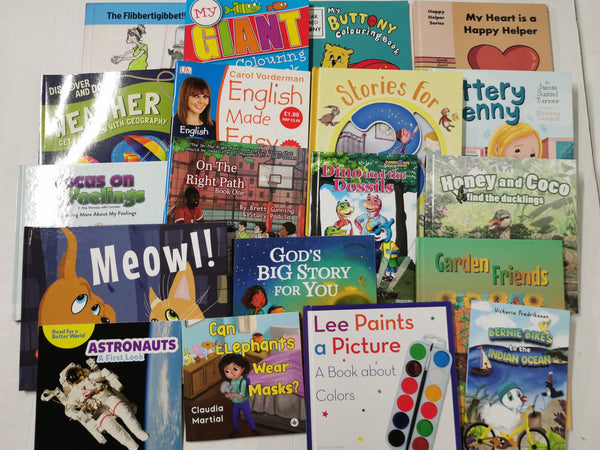 50 Children's Books Bundle For Young Readers/Activity Preschool