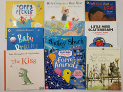 10 Toddler's Picture Books Inc. Smiley Shark, Baby Brains, Poppy Pickle * More!