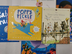 10 Toddler's Picture Books Inc. Smiley Shark, Baby Brains, Poppy Pickle * More!