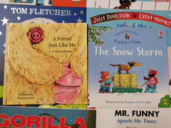 10 Toddler's Picture Books Inc. What the Lady bird Herd, Mr Funny, Gorilla