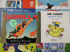10 Toddler's Picture Books Inc. What the Lady bird Herd, Mr Funny, Gorilla